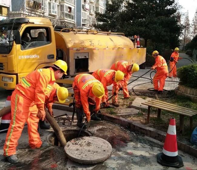 琼山市政管道清淤